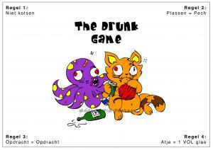 The drunk game voorkant